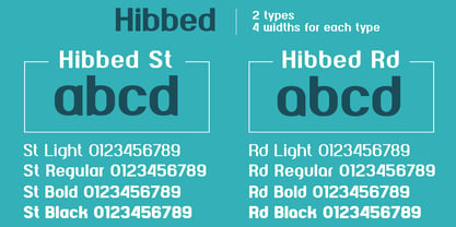 Hibbed Font Poster 5