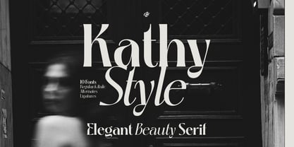 Kathy Style Font Poster 1