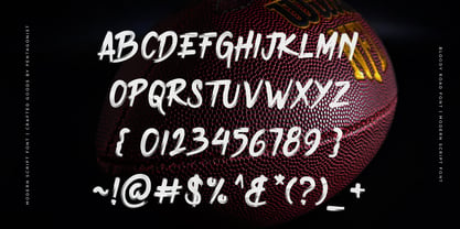 Bloody Road Font Poster 9