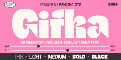 Gifka Font Poster 1