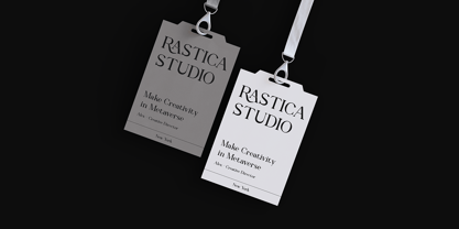 Tarahon Font Poster 4