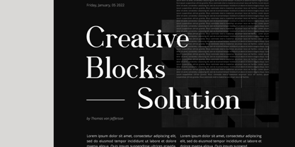 Tarahon Font Poster 6