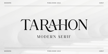 Tarahon Font Poster 1