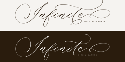 Amotthela Infinite Font Poster 6