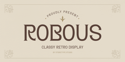 Robous Font Poster 1