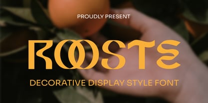 Rooste Font Poster 1