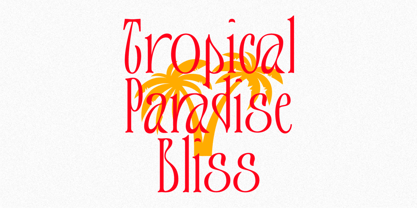 Teenage Tropics Font Poster 5
