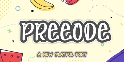 Preeode Font Poster 1