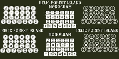 Relic Forest Island 3 Font Poster 7