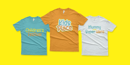 Kids Place Font Poster 5