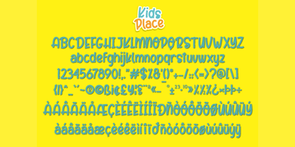 Kids Place Font Poster 8