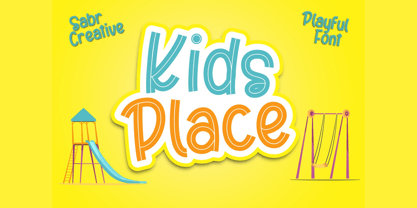 Kids Place Font Poster 1
