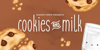 Cookies&Milk Font Poster 1