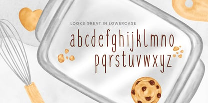 Cookies&Milk Font Poster 2