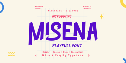 Misena Font Poster 1