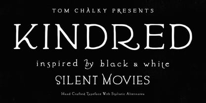 Kindred TC Font Poster 1