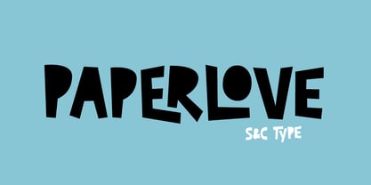 Paperlove Font Poster 1