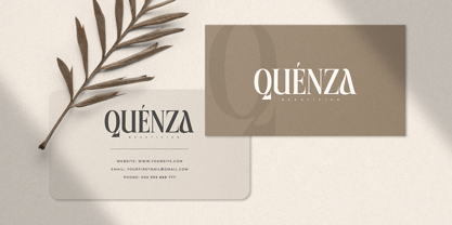 Quelira Font Poster 8