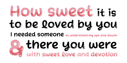 StrawberryMilk Font Poster 7