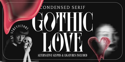 Gothic Love Font Poster 1