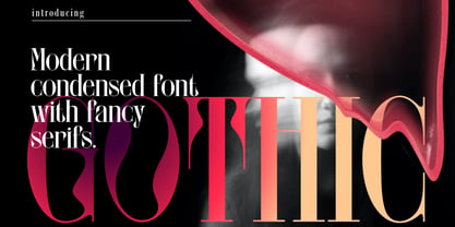 Gothic Love Font Poster 3