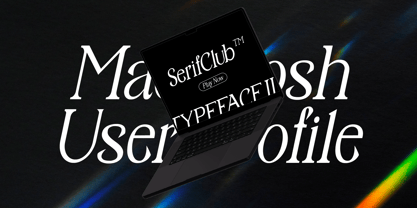 SerifClub Font Poster 5