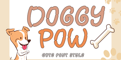 Doggy Pow Font Poster 1