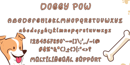 Doggy Pow Font Poster 5