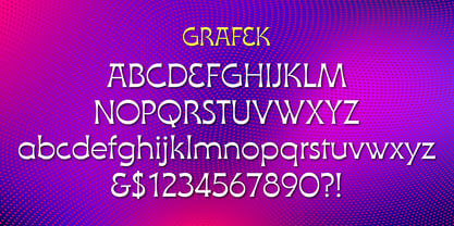 Grafex Font Poster 5