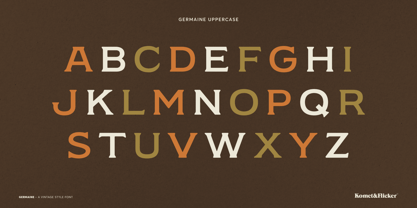 Germaine Font Poster 2