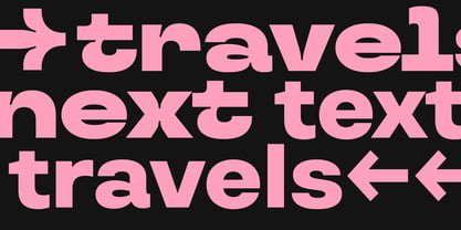 TT Travels Next Font Poster 15