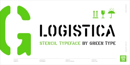 Logistica Font Poster 1