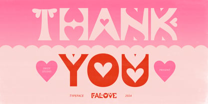 Falove Font Poster 10