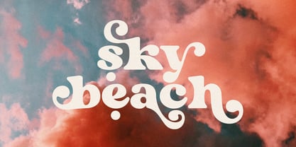Stay Peach Font Poster 4