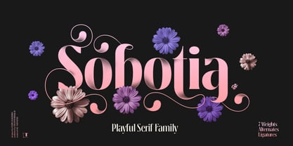 Sobotia Font Poster 1