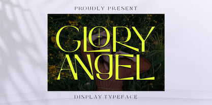 GLORY ANGEL Font Poster 1
