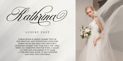 Wonderful Script Font Poster 6