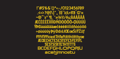 Fd Freiburg Font Poster 7