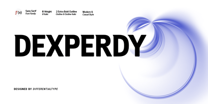 Dexperdy Font Poster 1