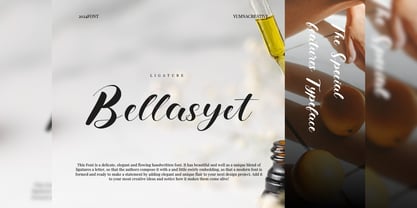 Bellasyet Font Poster 2