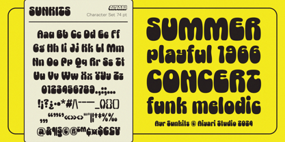 Ayr Sunkits Font Poster 10