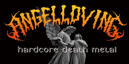 Dead Elder Metal Font Poster 8