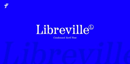 Libreville Font Poster 1