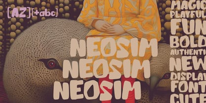 Neosim Font Poster 1