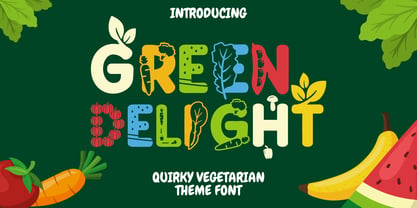 Green Delight Font Poster 1