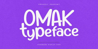 MC Omak Font Poster 1