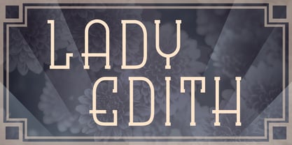 Lady Edith Font Poster 1