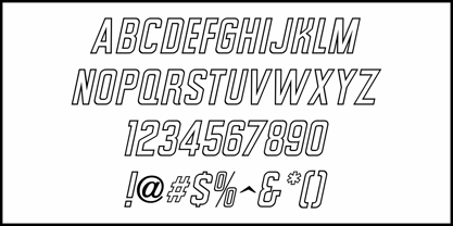 Good Evening JNL Font Poster 5