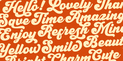 Retro Morely Font Poster 5