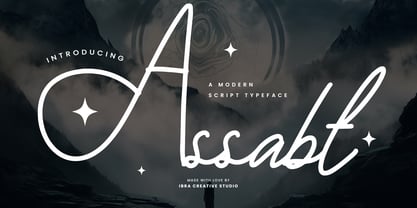 Assabt Font Poster 1